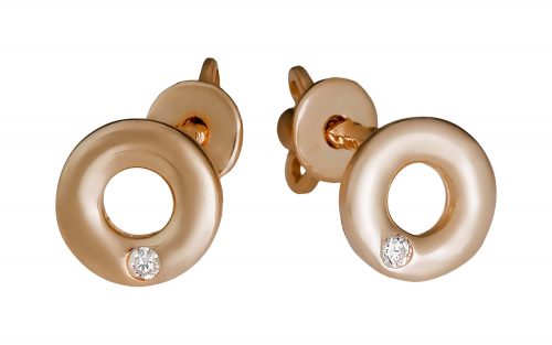 Золотые серьги СВ1838