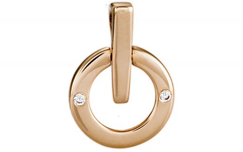 Золотая подвеска ПВ1300