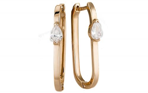 Золотые серьги СВ1951