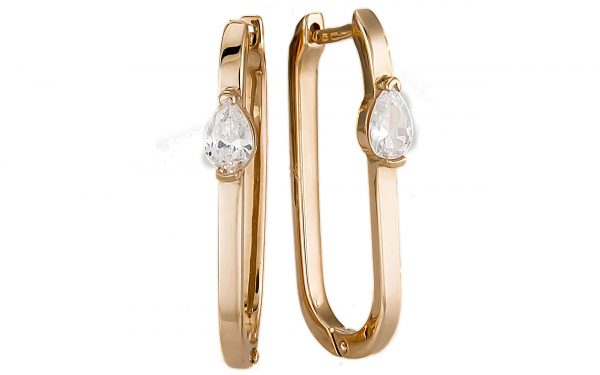 Золотые серьги СВ1951