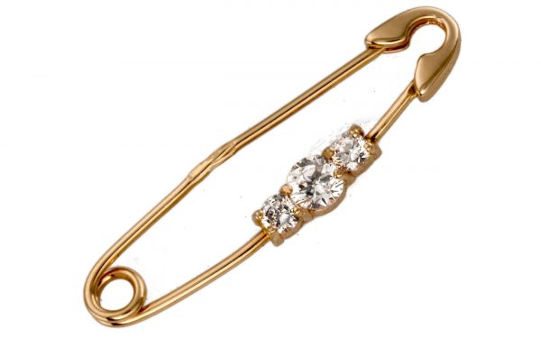 Золотая булавка БШ246