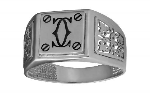 Серебряная печатка ПЧ222-С