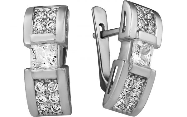 Серебряные серьги СВ1871-С Серебряные серьги СВ1871-С