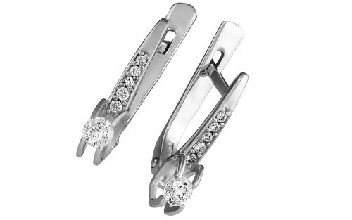 Серебряные серьги СВ1909-С