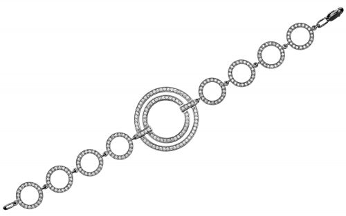 Серебряный браслет БС326-С