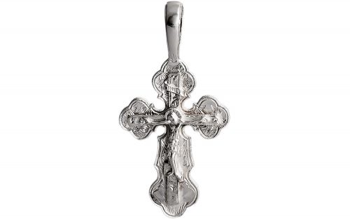 Срібний хрестик КП103-С Срібний хрестик КП103-С