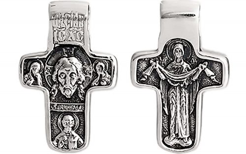 Срібний хрестик КП106-С Срібний хрестик КП106-С