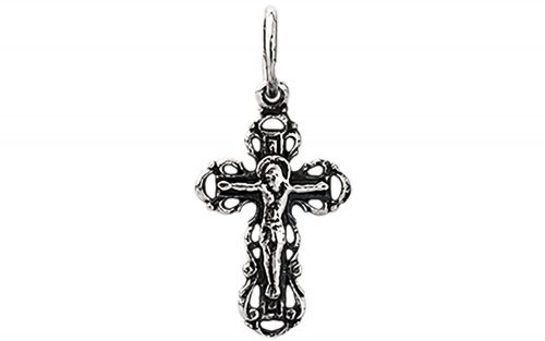 Серебряный крестик КП12-С Серебряный крестик КП12-С