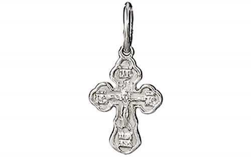 Серебряный крестик КП27-С Серебряный крестик КП27-С
