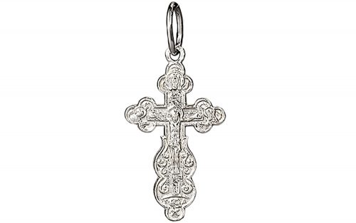 Срібний хрестик КП53-С