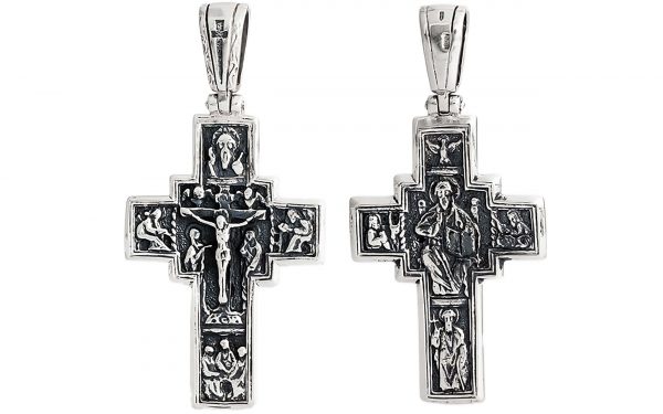 Серебряный крестик КП83-С Серебряный крестик КП83-С