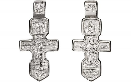 Серебряный крестик КП95-С