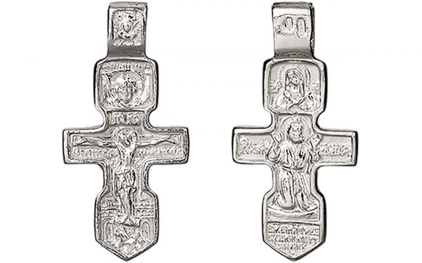 Серебряный крестик КП95-С Серебряный крестик КП95-С