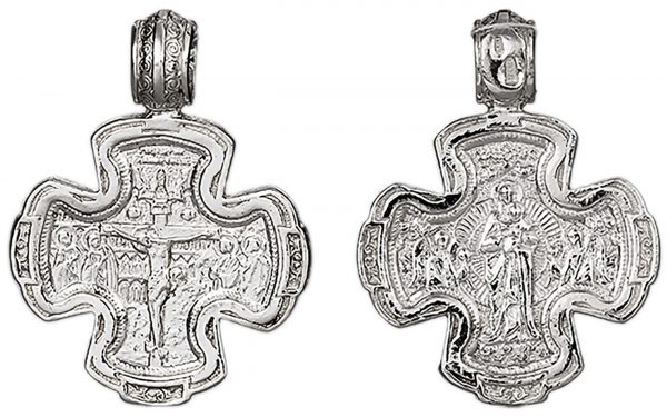 Серебряный крестик КП97-С Серебряный крестик КП97-С