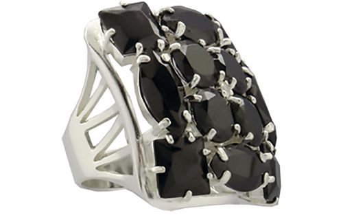 Срібна каблучка КВ1615-С Серебряное кольцо КВ1615-С