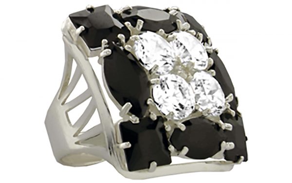 Серебряное кольцо КВ1615.5-С Серебряное кольцо КВ1615.5-С