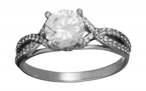 Срібна каблучка КВ2501-С