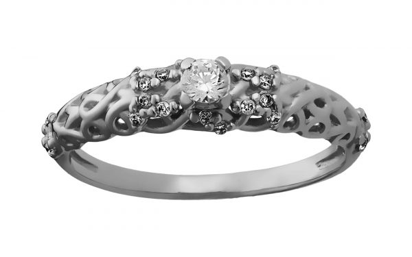 Срібна каблучка КВ2595-С