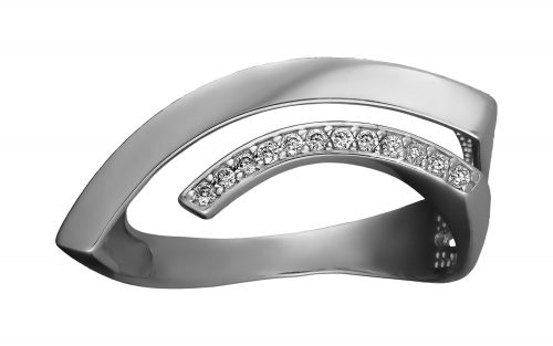 Срібна каблучка КВ2706-С