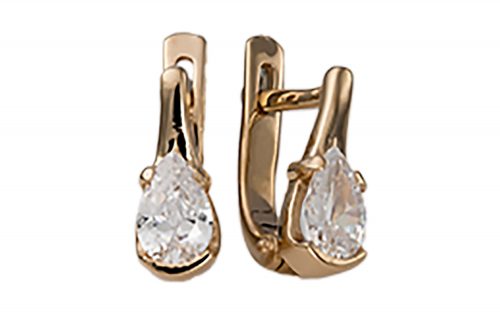 Серьги золотые СВ1525 Серьги золотые СВ1525