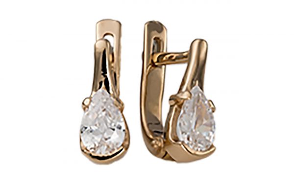 Серьги золотые СВ1525 Серьги золотые СВ1525