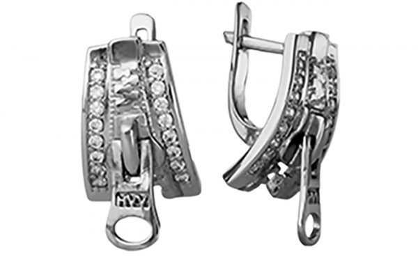 Серебряные серьги СВ1538-С