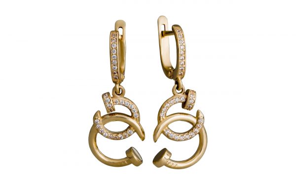 Серьги золотые СВ1713.2