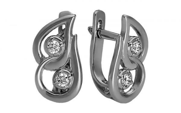 Срібні сережки СВ1781-С