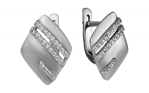 Серебряные серьги СВ1848-С Серебряные серьги СВ1848-С