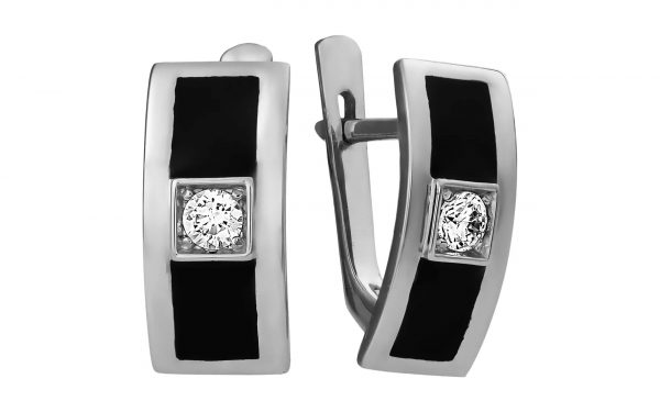 Серебряные серьги СВ1860.4-С