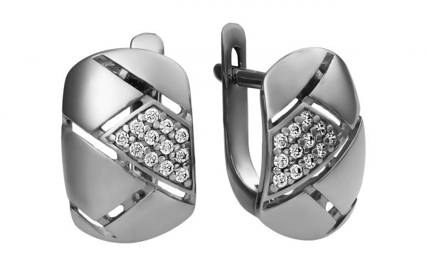 Серебряные серьги СВ1861-С Серебряные серьги СВ1861-С