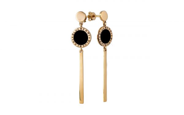 Серьги золотые с эмалью СВ1978.14