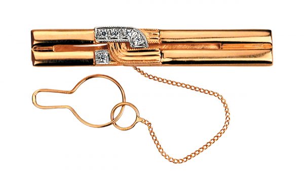 Золотий затискач БШ029 Золотий затискач БШ029