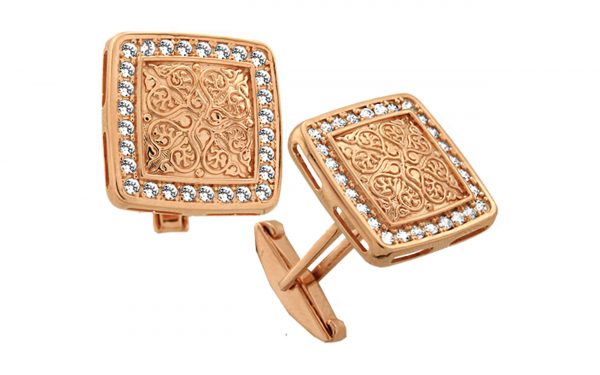 Золоті запонки БШ154