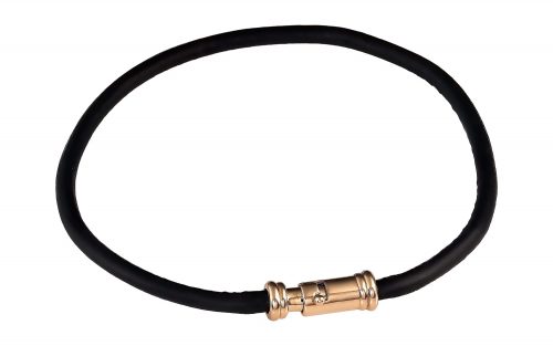 Браслет из текстиля с золотыми вставками БСК380 Золотий браслет БСК380