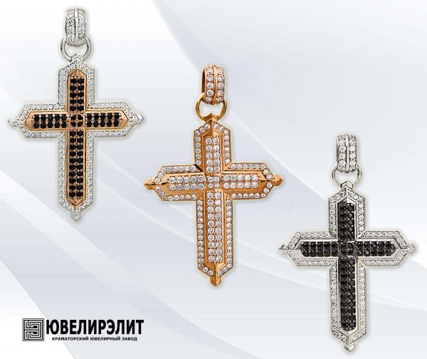 Золотий хрестик КР165