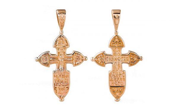 Золотой крестик КР179 Золотий хрестик КР179