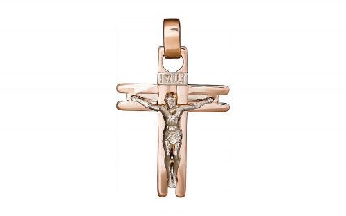 Золотой крестик КР189 Золотий хрестик КР189