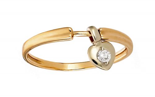 Золота каблучка КВ2835