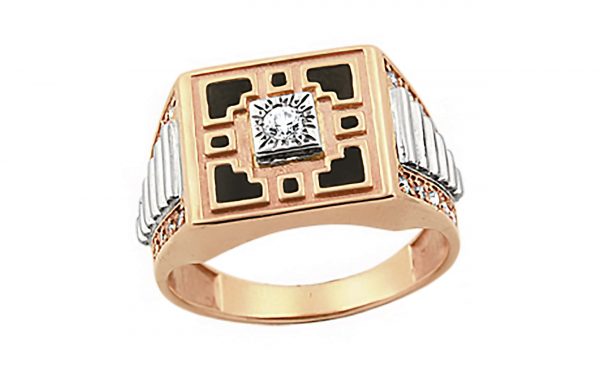 Золотая печатка ПЧ112