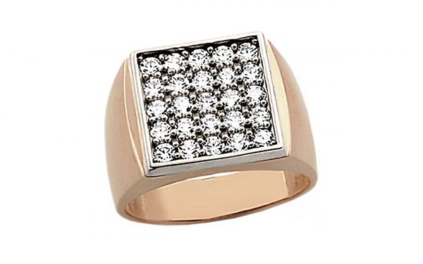 Золотая печатка ПЧ119