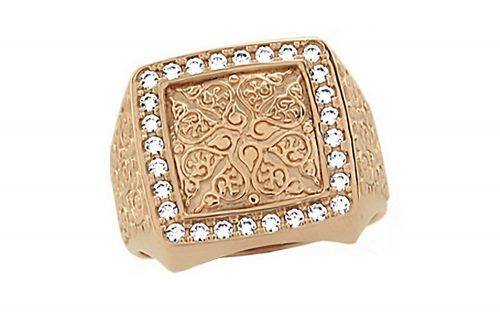 Золотая печатка ПЧ132