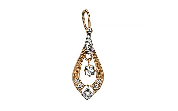 Золота підвіска ПВ014
