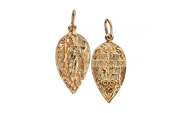 Золота ладанка ПВ095