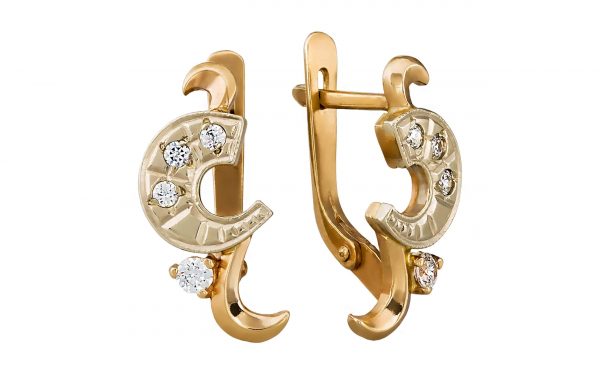 Золоті сережки СВ585