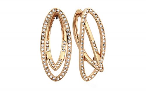 Сережки золоті з фіанітами СВ727 Золоті сережки СВ727