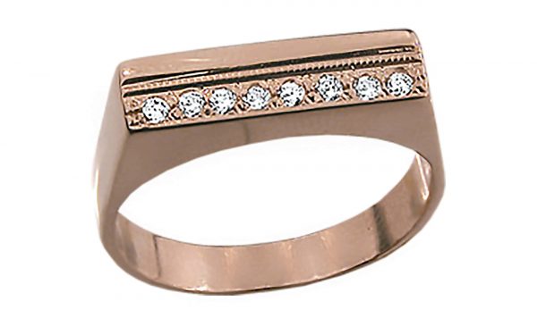 Золотая печатка ПЧ057