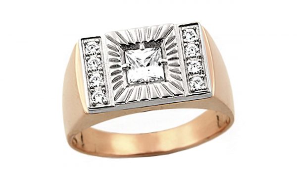 Золотая печатка ПЧ122