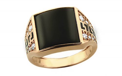 Золотая печатка ПЧ137