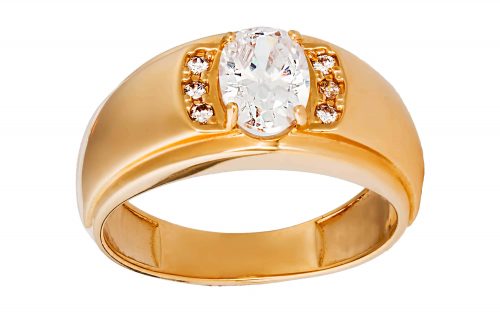 Золотая печатка ПЧ166